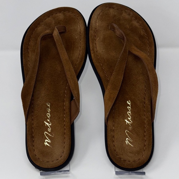 Matisse Leo Thong Sandals – Women’s Size 9.5 – Brown Suede – Never Worn - Picture 5 of 8